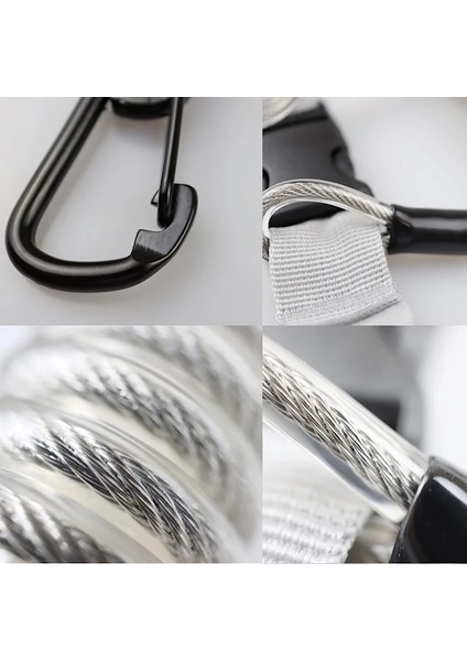 Açık Sarı Stil Scuba Diving 316 Anti-Kayıp Spiral Yay Bobin Ipi Tek Hızlı Açılır Tokalı Dalış Kargo ile Güvenlik Acil Durum Aleti (Yurt Dışından)