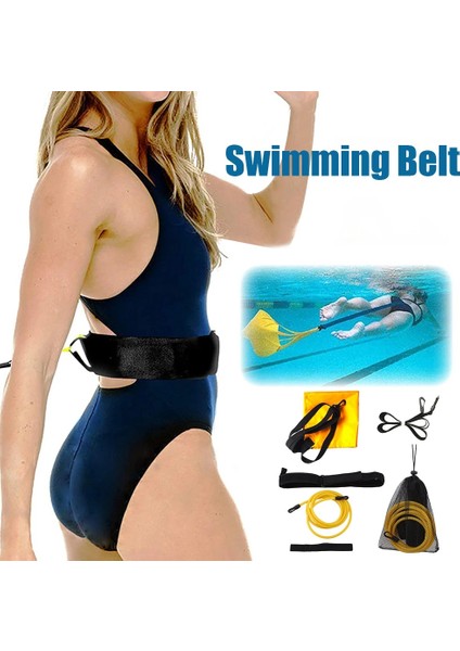 Sarı Stil Yüzme Antrenman Kemerleri Yüzme Bungee Kordonları Direnç Bantları Yüzme Tether Sabit Yüzme Yüzme Yüzme Kemeri Statik Yüzme Kemer Seti (Yurt Dışından) indirimleri