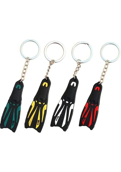 Siyah Beyaz Tarzı Muba Dalış Fin Anahtarlık Anahtarlık Flipper Anahtarlık Dalgıç Dalış Hediyesi (Yurt Dışından) fiyatları