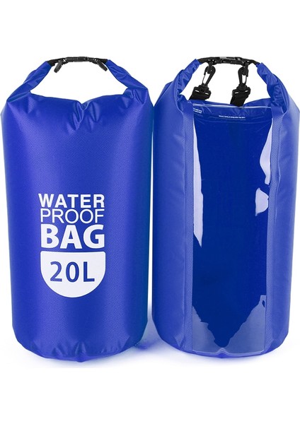 BL-20L Stili 10L 20L Su Sporları Çantaları Su Geçirmez Kuru Çanta Pvc Yüzer Çanta Rulo Üst Saklama Torbaları Hafif Kuru Çuval Ekipmanları (Yurt Dışından)