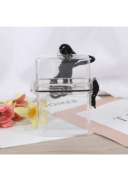 Stili Temizle Tüplü Dalış Kano Konteyner Kasası ve Para Kimlik Kartları Için Halat Klipsi Lisans Anahtarları Su Geçirmez Kuru Kutu Dişli Aksesuarları (Yurt Dışından)