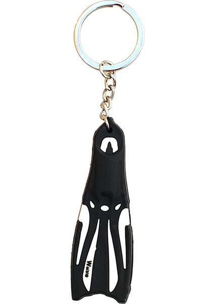 Sarı 13CM Dalış Fi Stili Yenilik Ana Tüplü Dalış Yüzgeçleri Palet Anahtarlık Tutucu Silikon ve Çelik Anahtarlık Tekne Kayık Sörf Yelken Için Anahtarlık (Yurt Dışından) fiyatları