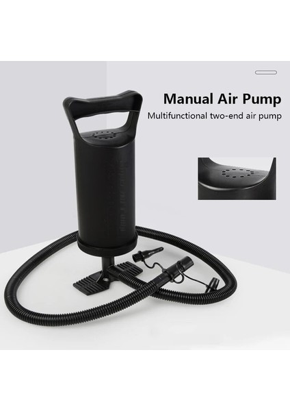 Şişirme Tarzı 2021 Hızlı El Pompası 12-Inç Iki Yönlü Manuel Pompa Balon El-Çekmeli Hava Pompası El Yatağı Havuz Şişme Yüzme Halkası Pompası (Yurt Dışından) modelleri