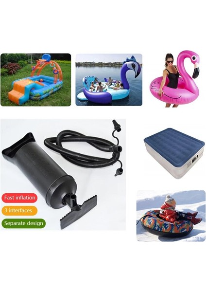 Şişirme Tarzı 2021 Hızlı El Pompası 12-Inç Iki Yönlü Manuel Pompa Balon El-Çekmeli Hava Pompası El Yatağı Havuz Şişme Yüzme Halkası Pompası (Yurt Dışından) fırsatları