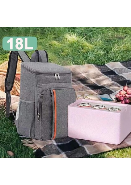 Siyah Stil Kamp Soğutucu Çanta Su Geçirmez Termal Kutu Taşınabilir Sırt Çantası Buzdolabı Çantası Açık Seyahat Öğle Yemeği Aksesuarları (Yurt Dışından) fiyatları