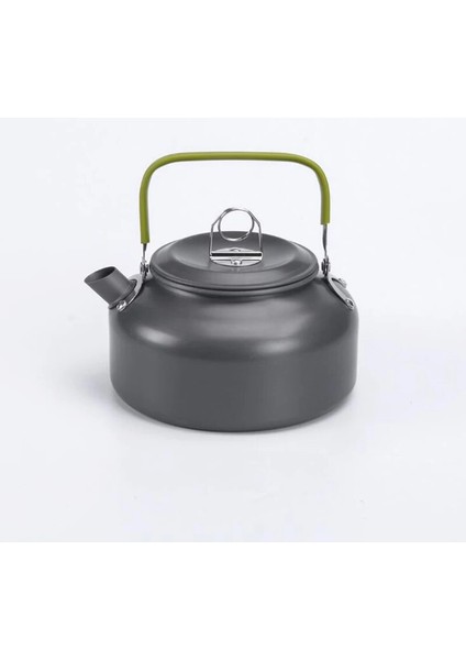 Yeşil Stil Joshock Açık Pişirme Kamp Kaynatın Su Isıtıcısı Alüminyum Alaşımlı Açık Çaydanlık Su Isıtıcısı Pot Cezve Sofra Takımı (Yurt Dışından)