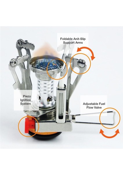 Turuncu Tarzı Rüzgar Geçirmez Açık Gaz Brülörü Kamp Sobası Çakmak Turist Ekipmanları Mutfak Silindir Propan Grill (Yurt Dışından) modelleri