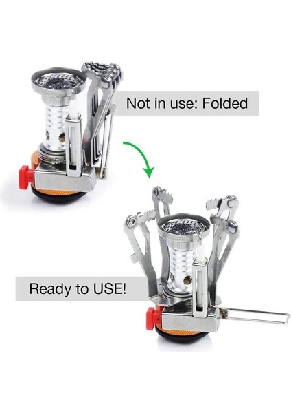 Turuncu Tarzı Rüzgar Geçirmez Açık Gaz Brülörü Kamp Sobası Çakmak Turist Ekipmanları Mutfak Silindir Propan Grill (Yurt Dışından) fırsatları