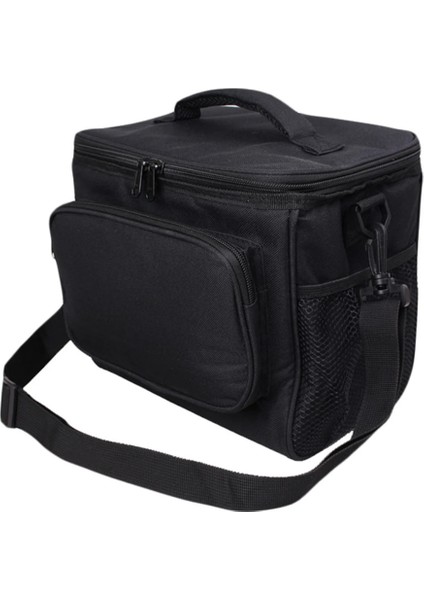 Siyah Stil Kamp Tencere Çanta Taşınabilir Su Geçirmez Pot Soba Depolama Gaz Tankı Çanta Kamp Yürüyüş Için Açık Sofra Organizatör (Yurt Dışından)