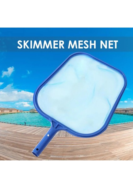 Bir Stil Balık Göleti Skimmer Net Yüzme Havuzu Temizleme Yaprak Skimmer Mesh Çerçeve Temizleme Için Net Yüzme Havuzu Su Çöp Aksesuarı Yeni (Yurt Dışından)