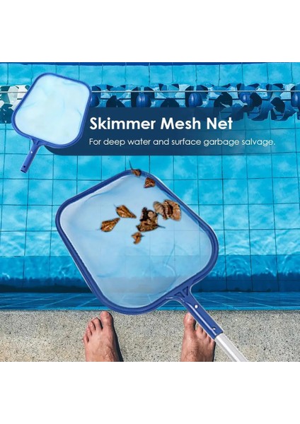 Bir Stil Balık Göleti Skimmer Net Yüzme Havuzu Temizleme Yaprak Skimmer Mesh Çerçeve Temizleme Için Net Yüzme Havuzu Su Çöp Aksesuarı Yeni (Yurt Dışından)