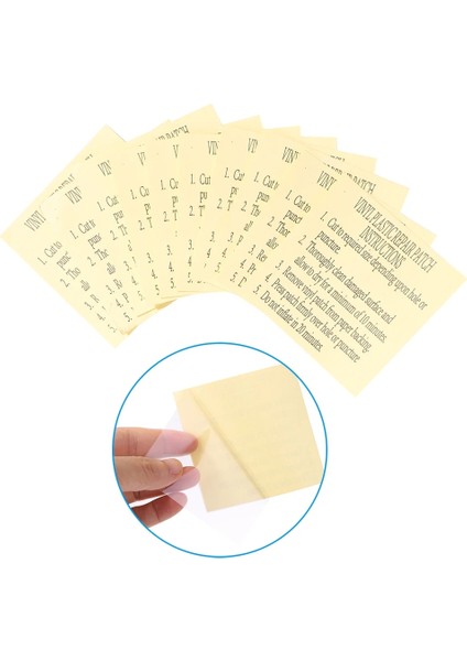 Vc Havuz Tamir Yama Su Geçirmez Kendinden Yapışkanlı Havuz Astarı Tamir Yamaları Şişme Ürünler Için Çıkartmalar Tekne Raft (Yurt Dışından)