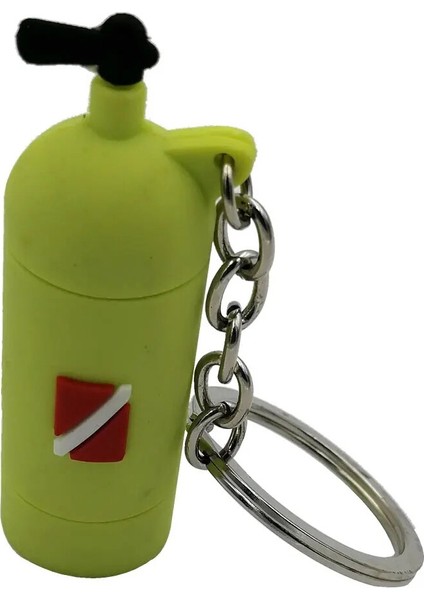 Beyaz Stil 5colors Muba Hava Tankı Mini Silindir Şişe Anahtarlık Anahtarlık Dalgıç Dalış Hediyesi (Yurt Dışından) indirimleri