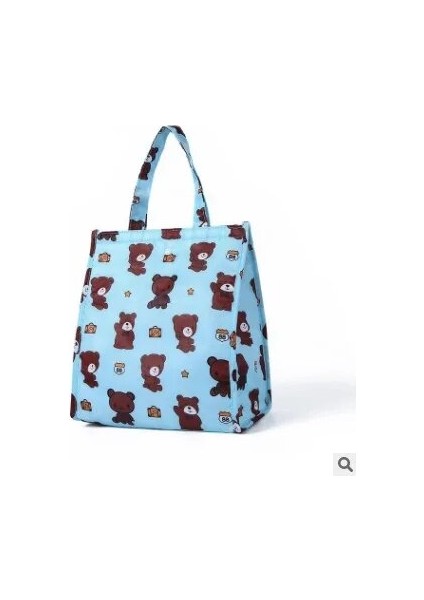 B Tarzı Taşınabilir Izoleli Termal Soğutucu Öğle Yemeği Kutusu Taşıma Tote Ase Saklama Çantası (Yurt Dışından)