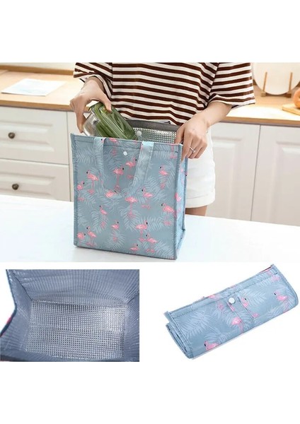 B Tarzı Taşınabilir Izoleli Termal Soğutucu Öğle Yemeği Kutusu Taşıma Tote Ase Saklama Çantası (Yurt Dışından) indirimleri