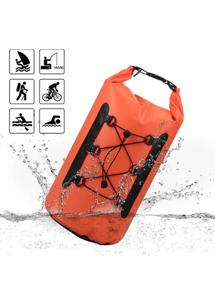 Altın Rengi Stili Su Geçirmez Açık Sırt Çantası Kuru Çanta Yüzme Çantası Rulo Üst Kuru Çuval Kuru Sırt Çantası Su Yüzen Çanta Teknecilik Balıkçılık Sörf Için (Yurt Dışından) fiyatları