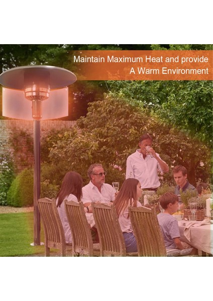 Siyah Stil 1 Takım Veranda Isıtıcı Yansıtıcı Açık Isıtıcı Reflektör Kaput Veranda Açık Isıtıcı Propan ve Doğal Gaz Katlanır Açık Isıtıcı (Yurt Dışından) modelleri