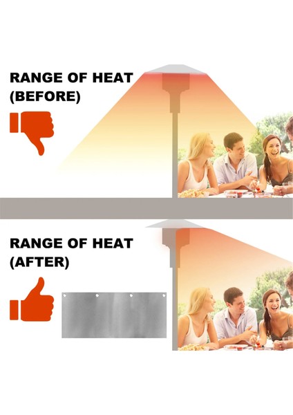 Siyah Stil 1 Takım Veranda Isıtıcı Yansıtıcı Açık Isıtıcı Reflektör Kaput Veranda Açık Isıtıcı Propan ve Doğal Gaz Katlanır Açık Isıtıcı (Yurt Dışından) fırsatları