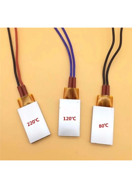 220 Derece Stili Isıtma Elemanı Saç Kurutma Makinesi Aksesuarları Kıvırıcılar Isıtıcı Derece Santigrat Ptc Isıtıcılar 12V Uygulanabilir Minyatür Isıtma (Yurt Dışından)
