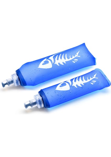 250ML Tarzı 250ML 500ML Katlanabilir Tpu Su Şişesi Su Isıtıcısı Seyahat Spor Kamp Yürüyüş Yürüyüş Koşu Maratonu Yumuşak Su Torbası (Yurt Dışından)