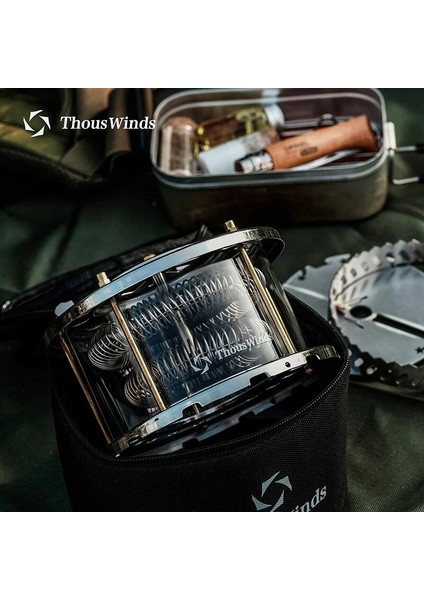 TW-HL02 Stili Thous Winds Firewheel Isıtıcı Açık Kamp Gaz Sobası Isıtma Isıtıcı Sadece Cam Abajur Lamba Şekli (Yurt Dışından) indirimleri
