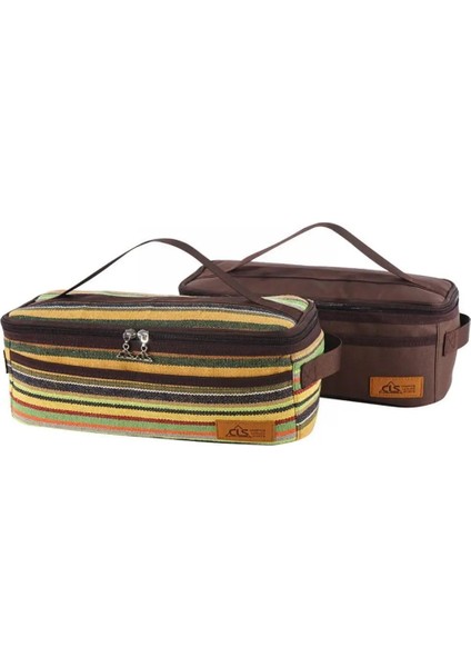 Bir Stil Açık Kamp Çantası Tencere Saklama Çantası Taşınabilir Yürüyüş Sofra Çantası Doğa Yürüyüşü Gezileri (Yurt Dışından) indirimleri