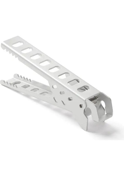 Klip Stili Pişirme Kamp Pişirme Malzemeleri Alüminyum Alaşımlı Barbekü Kelepçe Soba Sıcak Tava Pişirme Klipsi Açık Kamp Sobası Yürüyüş Çatal Aksesuarları (Yurt Dışından)