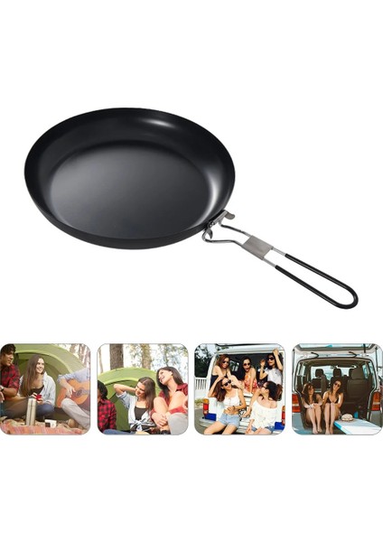 1 Adet Tava Dökme Demir Tava Yapışmaz Tava Açık Kamp Mutfak Biftek Tava 9 Inç Kızartma Tavası Tencere (Yurt Dışından) modelleri