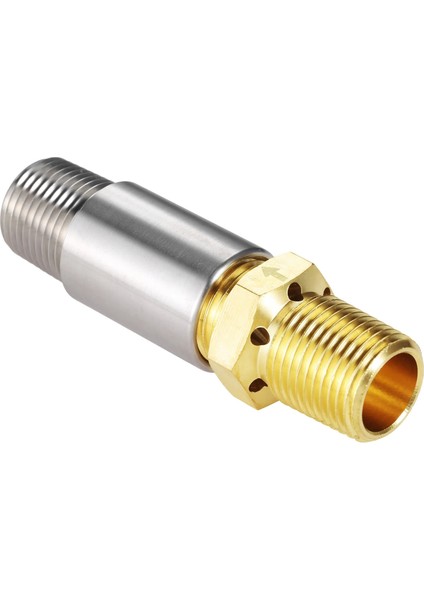 1 Adet Sıvı Propan Ateş Çukuru "hava Mikser Vanası Paslanmaz Çelik + Pirinç Kapasiteli Btu Femalemale Lp Brülör Konnektör Gaz (Yurt Dışından)