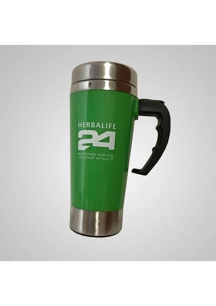 Siyah Stil 15OZ Herbalife 24 Paslanmaz Tembel Kendiliğinden Karışan Kupa Oto Karıştırma Kabı (Yurt Dışından)