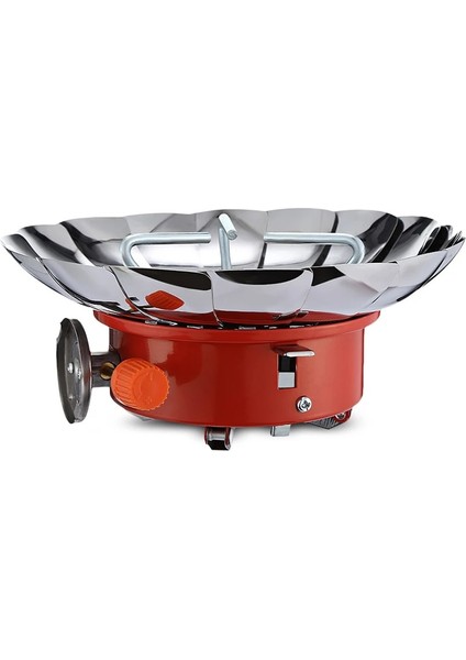 Windproof Stove Cooker Cookware Gas For Camping Ookout Bbq Camp Cooking Supplies Outdoor Travel Stoves Accessories (Yurt Dışından) modelleri