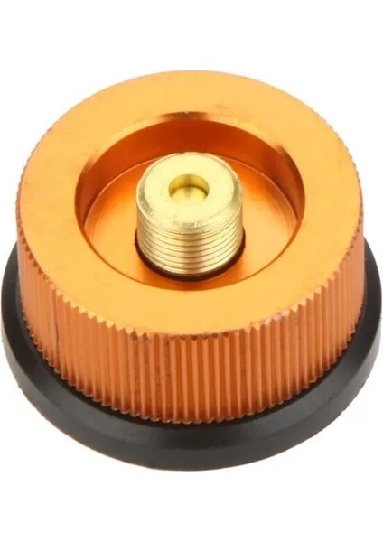 Altın Tarzı Açık Kamp Gaz Sobası Adaptörü Taşınabilir Propan Brülör Dönüştürücü Silindir Teneke Kutu Adaptörü Gaz Tankı Gaz Ocağı Konektörü (Yurt Dışından)