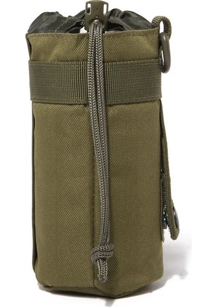 Od Stili Tactical Water Bottle Pouch Molle Canteen Kettle Carrier Waist Bag Outdoor Travel Fishing Camping Hiking Hunting Water Holder (Yurt Dışından)
