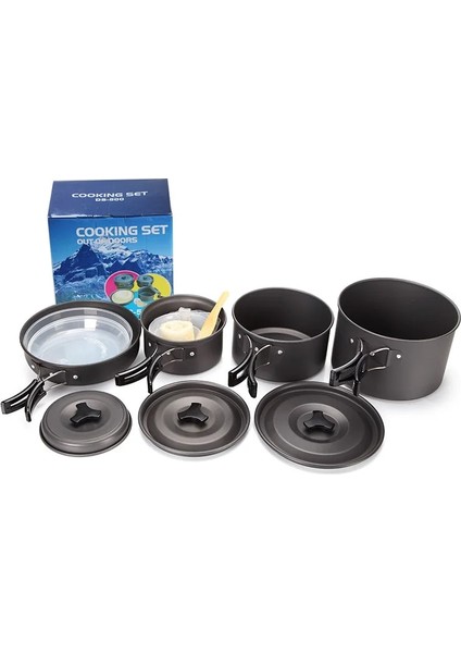 Dış Mekan Tencere Seti Sönümlü Tencere Tava Seti (Yurt Dışından) modelleri
