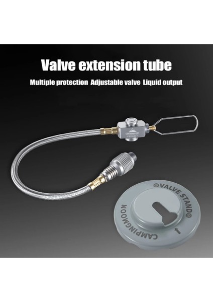 1050MM Stili Campıngmoon Kamp Gaz Sobaları Adaptörü 캠핑용품 Gaz Tankları Valfli Bağlantı Teli Düz Bağlantı Hattı Kamp Ekipmanları (Yurt Dışından) fiyatları