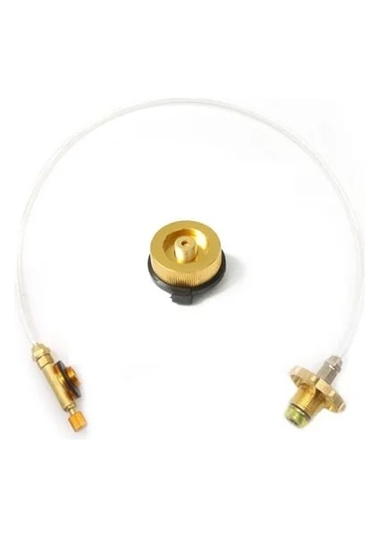 Adaptör ve As Stili Açık Gaz Sobası Kamp Sobası Propan Dolum Adaptörü Brülör Lpg Düz Silindir Tankı Çoğaltıcı Şişe Adaptörü Kaydet (Yurt Dışından)