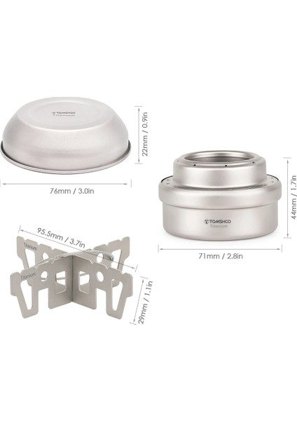 Soba Rafı 3 Tarzı Tomshoo Taşınabilir Mini Titanyum Alkollü Soba Kapaklı Çapraz Soba Standı Raf Outd Alkollü Soba Brülör Kamp Sobası (Yurt Dışından) modelleri