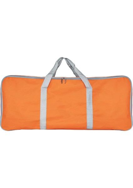 L Turuncu Tarzı Barbekü Izgara Kamp Dayanıklı Ortable Taşıma Saklama Çantası Seyahat Kalın Barbekü Oxford Kumaş Açık Su Geçirmez Koruyucu (Yurt Dışından)