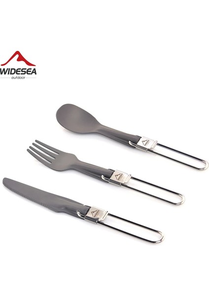 Kaşık Tarzı Widesea Kamp Alüminyum Kaşık Çatal Bıçak Sofra Seti Ultralight Açık Pişirme Ekipmanları Çatal Bıçak Takımı Tencere Yürüyüş Trekking (Yurt Dışından) fiyatları