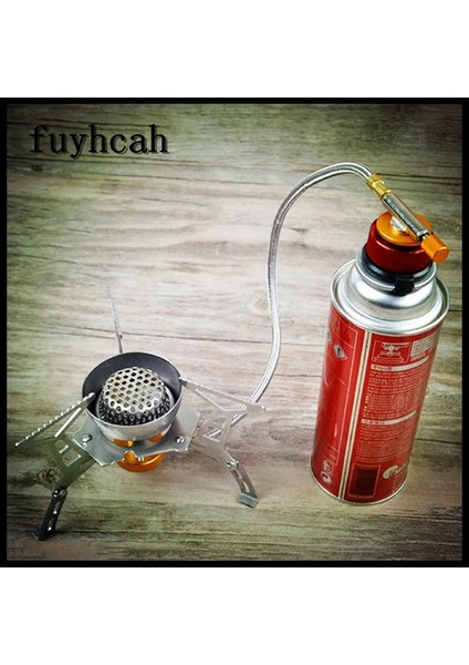 Sarı Stil Kamp Sobası Brülör Adaptörü Dönüşüm Dış Vana Konnektörleri Gaz Adaptörü Pxpf (Yurt Dışından) indirimleri