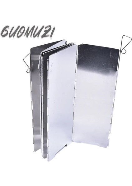 03 For Heater Style 8 Plate Foldable Gas Stove Windshield Camping Cooking Tools Windbreak Camping Outdoor Stove Equipment Accessories (Yurt Dışından) fırsatları