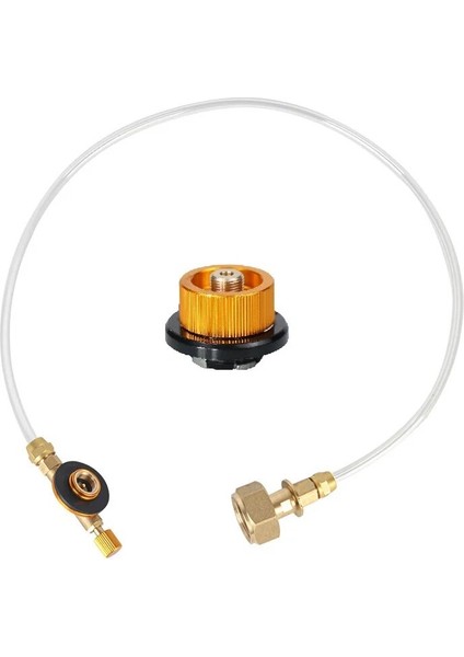 Metal Boru Stili Açık Kamp Gaz Sobası Propan Dolum Adaptörü Tank Bağlayıcı Adaptörü Gaz Şarj Aksesuarları (Yurt Dışından) modelleri