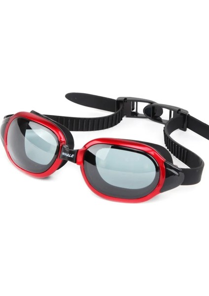 Siyah Stil Balina CF8600 Su Geçirmez Silikon Yüzme Gözlükleri Anti-Sis Uv Yüzmek Gözlük Gözlük Kutusu ile Erkekler Için Womeoor (Yurt Dışından) modelleri