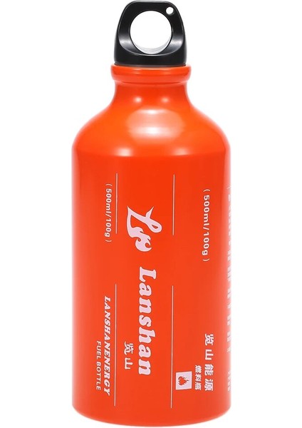 500ML Yakıt Şişesi Stili Katlanabilir Açık Kamp Sobası Er Isı Çok Akaryakıt Sobası, Açık Gaz Sobası Için 500ML Benzinli Yakıt Şişesi ile (Yurt Dışından)
