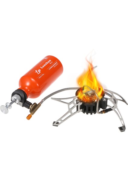 500ML Yakıt Şişesi Stili Katlanabilir Açık Kamp Sobası Er Isı Çok Akaryakıt Sobası, Açık Gaz Sobası Için 500ML Benzinli Yakıt Şişesi ile (Yurt Dışından) modelleri