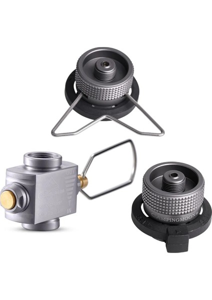 8 Stili Ayarla Gaz Sobası Adaptörü Gaz Tasarrufu Plus Bütan Adaptörlü Gaz Adaptörü Gaz Sobası Kamp Sobası Dolum Adaptörü Kamp Ekipmanları (Yurt Dışından)