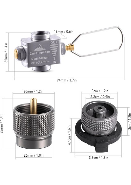 8 Stili Ayarla Gaz Sobası Adaptörü Gaz Tasarrufu Plus Bütan Adaptörlü Gaz Adaptörü Gaz Sobası Kamp Sobası Dolum Adaptörü Kamp Ekipmanları (Yurt Dışından) modelleri