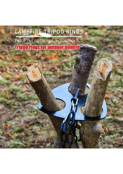 Tripod Seti Stili Taşınabilir Ayrılabilir Paslanmaz Çelik Açık Barbekü Tripod Raf Ayarlanabilir Kamp Kamp Ateşi Izgara Asılı Pot Raf Seti (Yurt Dışından)