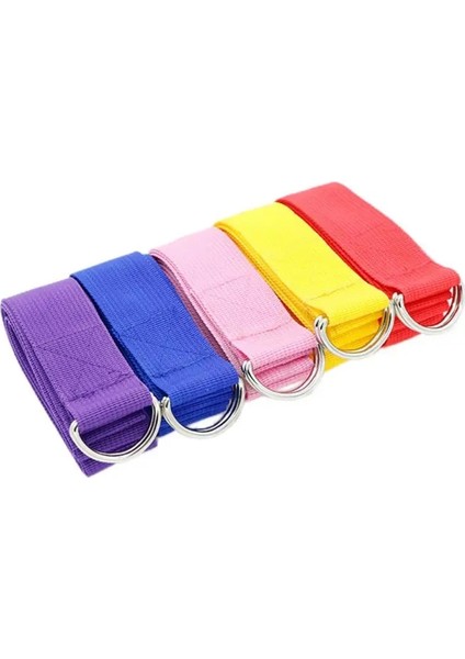 Pembe Stil Yoga Esneklik Germe Bacak Sedye Kayışı Bale Tezahürat Dans Jimnastik Eğitmeni Yoga Esneklik Bacak Germe Kemeri (Yurt Dışından) fırsatları