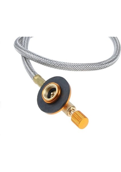 QPPJ0007-QPPJ0009 Stili Açık Kamp Gaz Sobası Propan Dolum Adaptörü Brülör Lpg Düz Silindir Tankı Bağlayıcı Konteyner Adaptörü Dayanıklı Metal Borudan Tasarruf Edin (Yurt Dışından) fırsatları